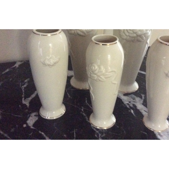 Lenox vases lot of 5 - Picture 1 of 2
